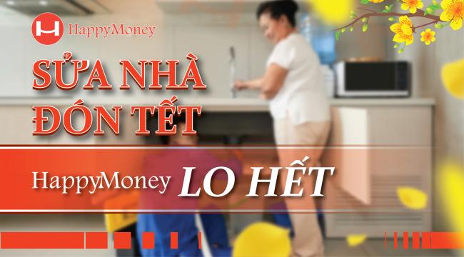 vay tiền lãi suất thấp sửa nhà tại happy money